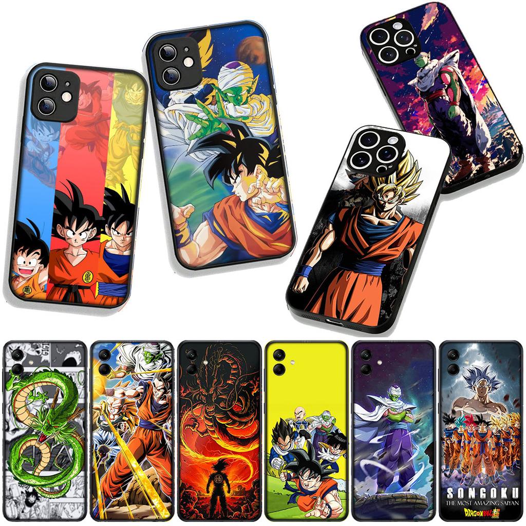 for Samsung Galaxy A36 A17 A26 A07 A35 A54 A53 A13 A33 A34 S8 S9 S20 S21 FE S10 Plus Cover Case Piccolo Dragon Son Gokus Ball z
