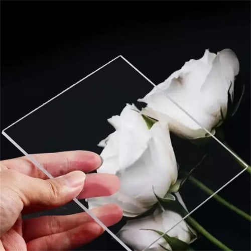 Clear Acrylic Sheet, 2mm/3mm/4mm/5mm/6mm Thick, Plastic Sheet, Set of 1, Large, High-Transparency Acrylic Board (Various Sizes Available), with Protec