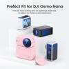 AMAGISN Para Câmera de Ação DJI Osmo Nano Capa de Silicone à Prova de Choque Cobertura Protetora Anti-Arranhão
