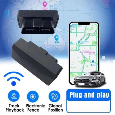 Mini OBD GPS Tracker For Apple With Find My App Car Anti Loss Device Real Time Location GPS Locator Plug In Version Lifetime Free System