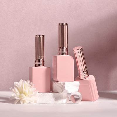 12/15 ml Leere Glas-Nagellackflasche Leer mit Deckel Pinsel Kosmetikbehälter Nagelglasflaschen mit Pinsel