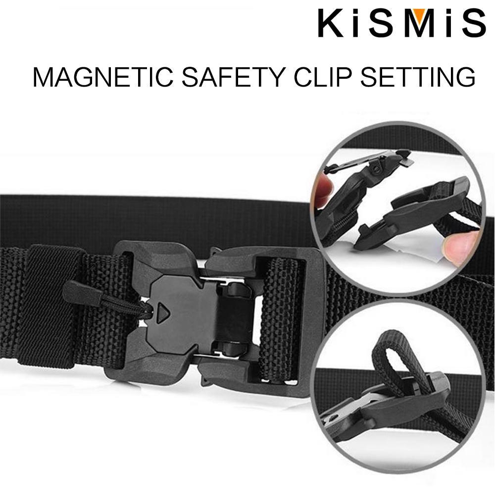 Outdoor Tactical Belt for Men Adjustable Military Work Belt Durable Nylon Canvas Belt Heavy Duty Waist Belt for Hiking Camping