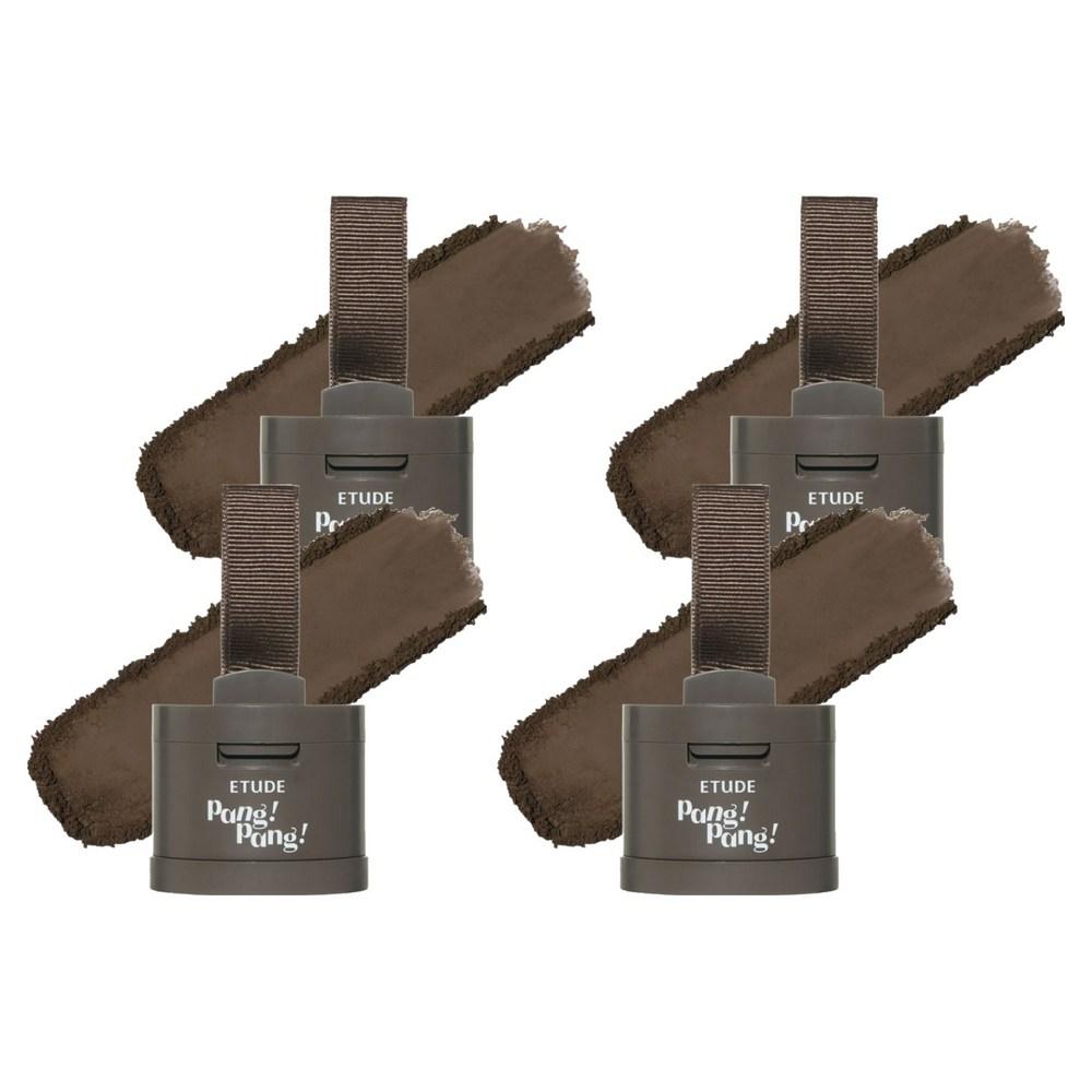 Etude Pang Pang Hair Shadow 3.5g Dark Brown 4 Pcs