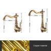 Bathroom Sink Faucet Antique Bronze 360 Degree Turn Basin Faucet Water Tap Single Handle Cold and Hot Water FA9100