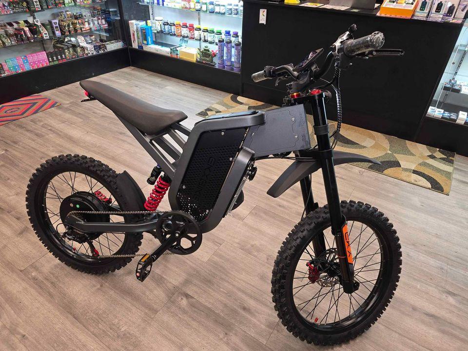 X21 Max Electric Bike 3000W 60V 30Ah Battery 85km/h 7 Speed 20*1.9'' Tires Hydraulic Brakes