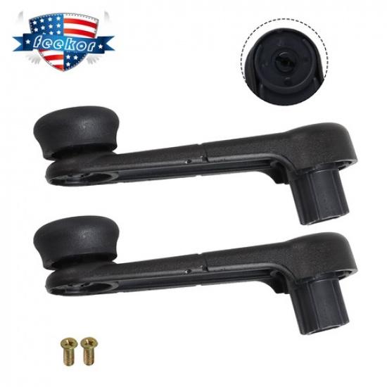 2x Black LH RH ide Manual Window Crank Handles for Ford Ranger Windstar Van