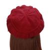 Knitted Woolen Cap Women Ladies Beret Winter Warm Baggy Beanie Crochet Hat Ski Cap