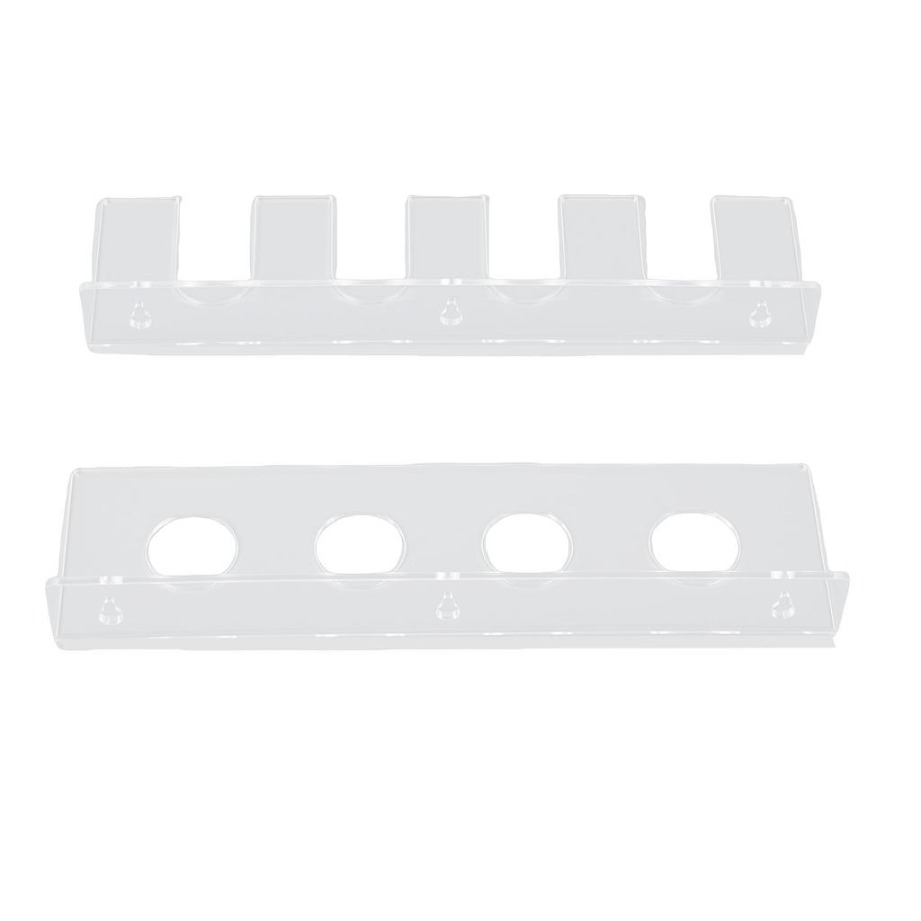 Baseball Bat Holder Display Rack Wall Mount Hanger Clear Acrylic Vertical Bat Hanging Rack Organizer
