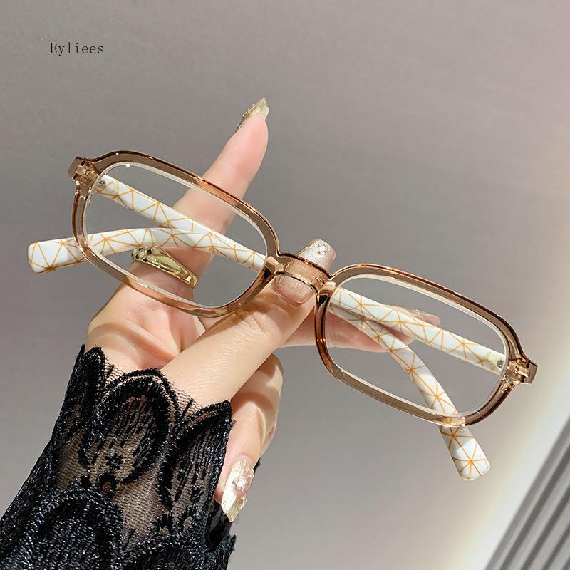 Small Square Frame Reading Glasses for Women Men Ultralight Presbyopia Eyeglasses Vintage Anti-blue Light Hyperopia Eyeglasses