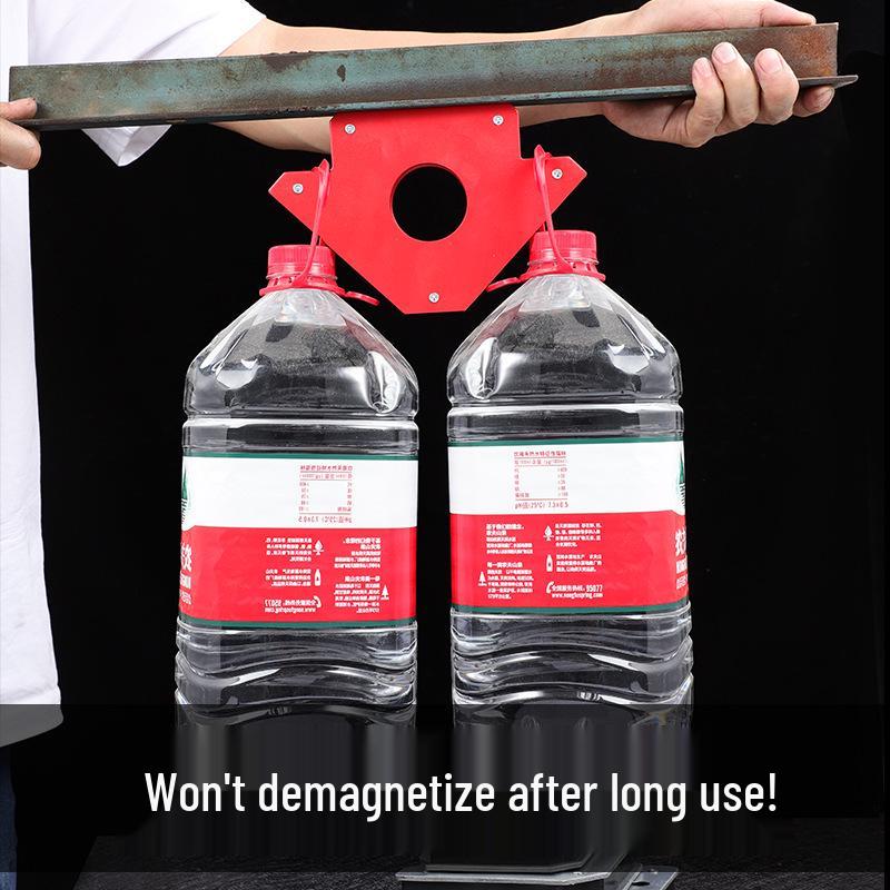 Multi-Angle Magnetic Welding Fixator: 90° Right Angle Triangle Positioning Tool