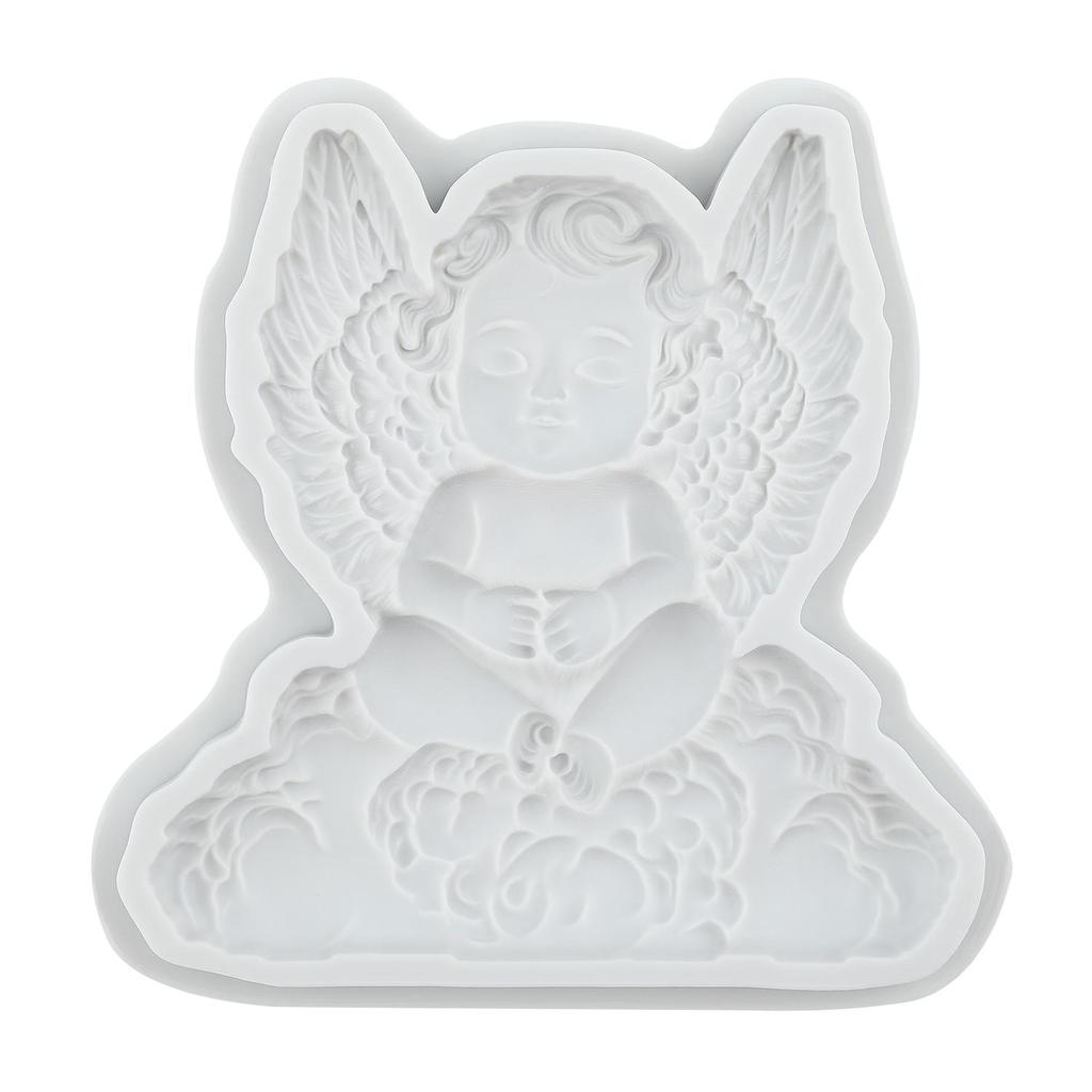 Angel Baby Silicone Molds Doll Fondant Mold Cake Decorating Tools Cupcake Topper Chocolate Candy Craft Gum Paste Polymer Clay