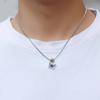 Butterfly Metal Chains Hand Shaped Clavicle Chains Blue Eyes Necklace Fashion Jewelry Demon Eye