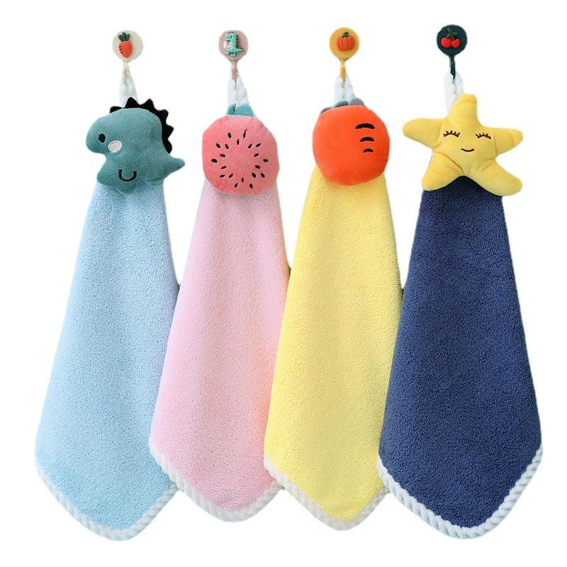 Children's Absorbent Thickened Hanging Towel