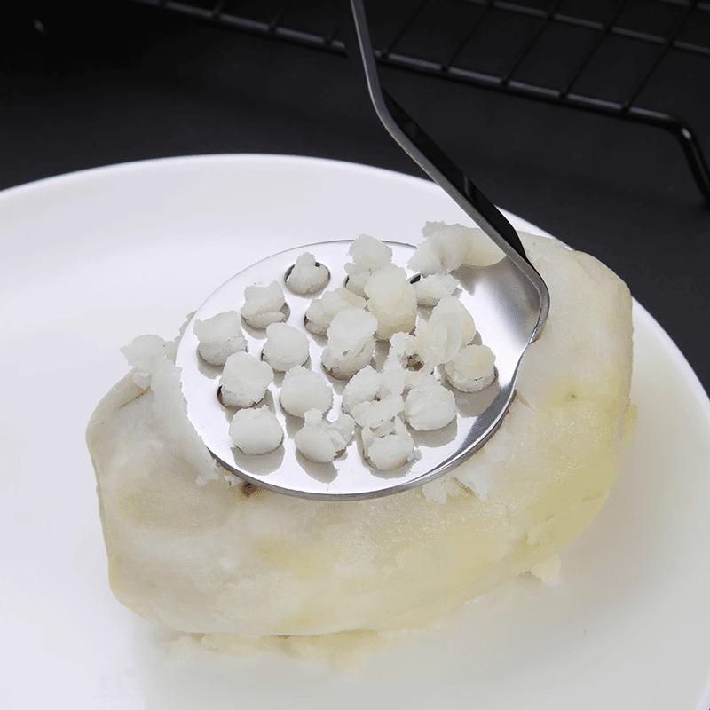 

Японская картофеледавилка и толкушка для яиц из нержавеющей стали для детского питания