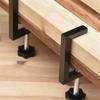 4 stk Universelle C-klemmer 10-57mm Reversert Trearbeids C-klemme Justerbar Bordklemme Vanlige Skrivebord Fikseringsverktøy