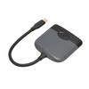 3 In 1 USB C To HD Multimedia Interface Adapter USB C To USB C USB3.0 Multi Port Adapter Compatible for Type C Devices
