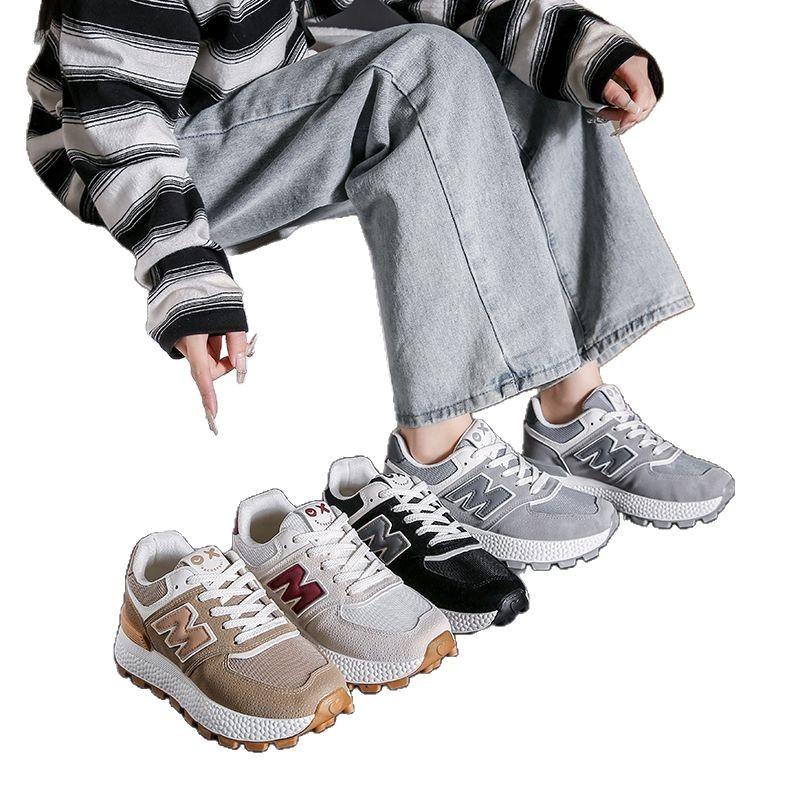 Dad Schuhe Damen Sommer und Herbst Höhenzunahme 2025 Mesh atmungsaktiv vielseitig ins super fire lässige Plateau-Sportschuhe