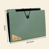 8 Layers A4 File Folder PP Expanding File Organizer Portable Document Storage Bag