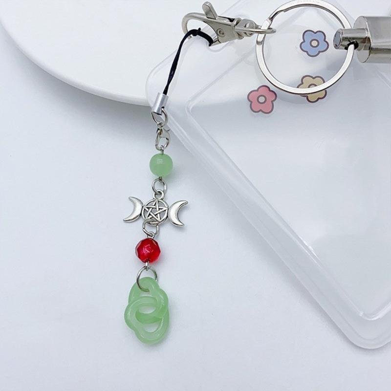 Cute and Stylish Keychain Phone Strap Trendy Keychain Phone Strap Set with Keyring and Cord Multi Functional Keychains