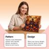 DIY Halloween Pearl Art Kit Hat Pumpkin Spider, 3D Retro Halloween Wall Art Pearl Painting