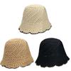 Knit Bucket Hat for Womens Handmade Foldable Floppy Fisherman Hat Knit Hat Fashion Cute Vintage and Casual
