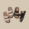 Roman Sandals Women's Summer 2025 New Internet Celebrity Explosion Super Fire Fashion Wear Thick-soled Flat Beach Shoes