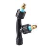 Garden Lawn Irrigation Pesticide Spraying Sprinkler Agricultural Single/Double/Three Nozzle Head Copper Atomizing Sprayer Nozzle
