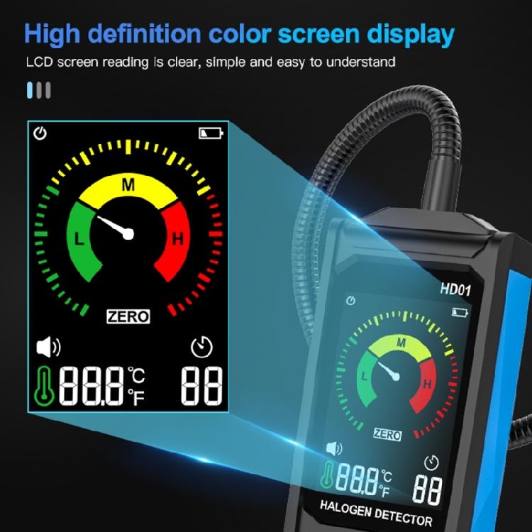 Accurate Leak Detectors Easy to Use Gas Gas Tester Simple Operate for Automotive & Household Cooling Systems