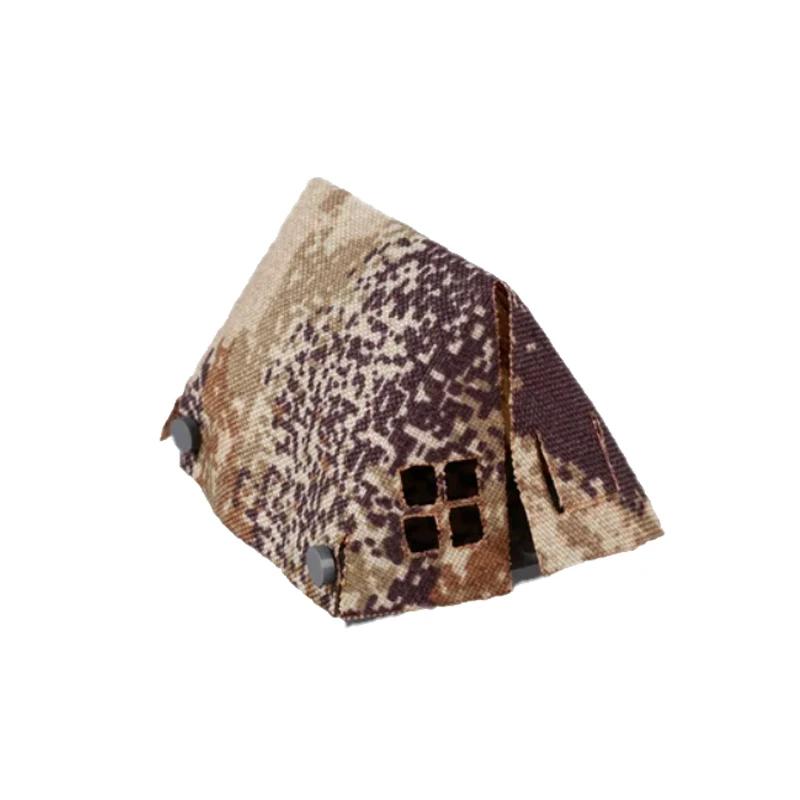 Militär Szene MOC Bausteine Spielzeug Zubehör Soldat Figur Stacheldraht Sandsack Zelt Medizinische Box Kette 30104 Straßensperre K042