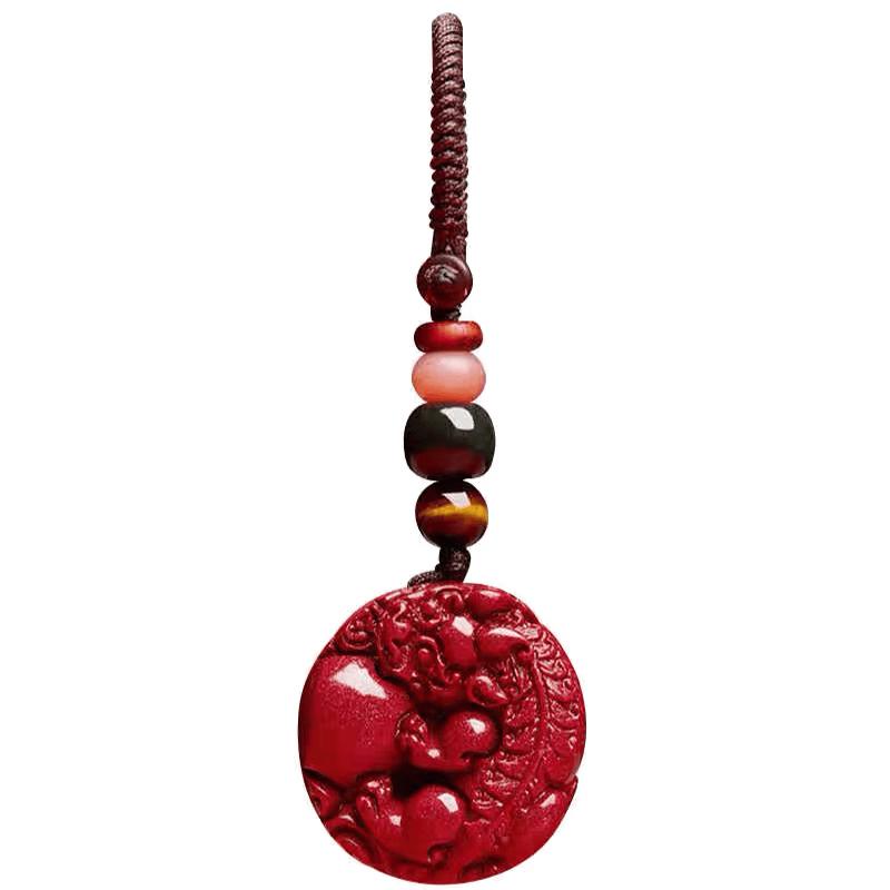 Chinese Style Pixiu Car Keychain