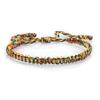 Women's Two-Color Ethnic Knot Bracelet: High-End Handwoven Jewelry