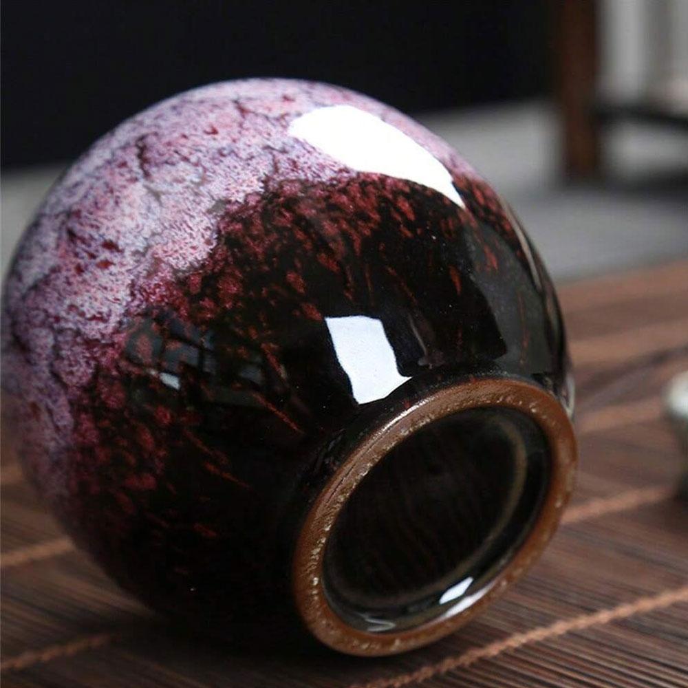 Lata de té de cerámica, tarro sellado, caja de té pequeña, lata de té portátil, tanque de almacenamiento, tarros de dulces, contenedor de alimentos, organizador de té, tarro decorativo