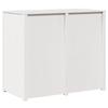 Kitchen Cabinet with Shelf MEPPEL Warm White 106 X 55 X 92 Cm