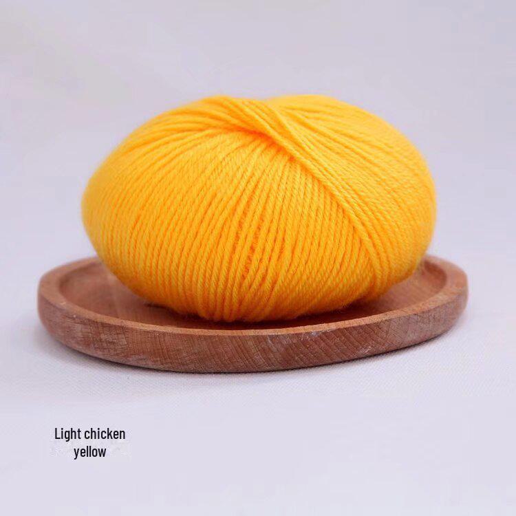 Acrylic Yarn Ball for Knitting Sweaters, Hooks, Shoes, Slippers, Hand-Woven Projects.
