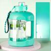 Drop-proof Large Capacity Net Red Tons Tons Bucket Sports Fitness Men and Women Students Portable Plastic Water Bottle