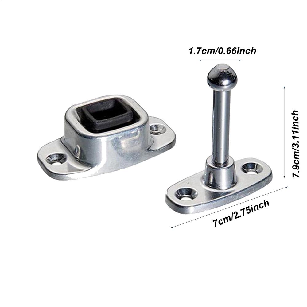 1 Set Caravan Door Plug Bracket Luggage Door Fixing Clip Caravan Interior Accessories for RV Baggage Door Trailer Door