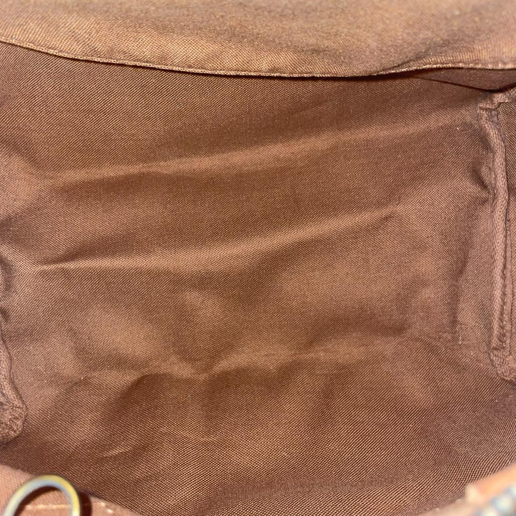Used Louis Vuitton Monogram Speedy 25 M41528 Boston Bag Brown Authentic 1215