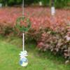 Hanging Dog Paws Print Pendant Exquisite Handmade Crystal Window Decoration Transparent Heart Shaped Pendant Garden