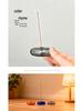 Glass Chinese Incense Holder for Home Aromatherapy, Sandalwood, Zen, and Tea Ceremony