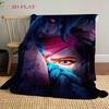 Enigmatic Blue Eyes Blanket Sofa Blanket Camping Trip Air Conditioning Blanket Office Rest Blanket Christmas Gifts