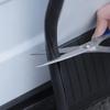 2pcs Car B pillar Sealing Strip Steel Bar Enhanced Door Edge Gap Dustproof and Sound Insulation for Sedan SUV