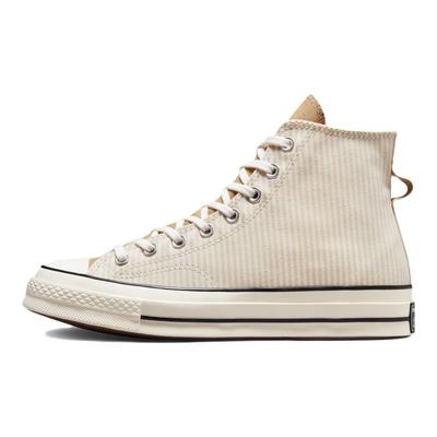 Chuck 70 High Crafted Stripe Unisex-Sneakers Hellbraun Desert-Sand Egret A00473C