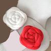Back Cushion Nordic Style Rose Flower Shape Soft Comfortable Pillow Home Living Room Bedroom Office Decor
