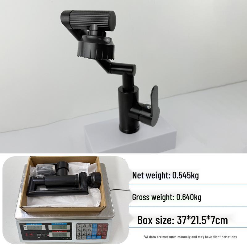 Baterie multifuncțională Lucky Cat pentru apă caldă/rece, pentru lavoare de blat