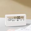 Relógio Eletrônico Medidor de Temperatura e Umidade Estação Meteorológica para Casa Com Alarme Termômetro LED Termo-higrômetro Multifuncional