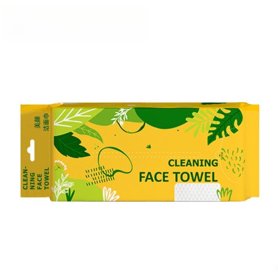 30/50/100 Stück/Packung Baumwolltuch Bambusfaser Gesichtsreinigungstücher Natürlich Einweg Waschlappen für Gesichtstücher Weich Saugfähig Umweltfreundliche Reinigungstücher