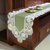 Waterproof Chinese Oil-proof Table Flag PU Coffee Table Tablecloth Tea Flag Long Light Luxury TV Cabinet