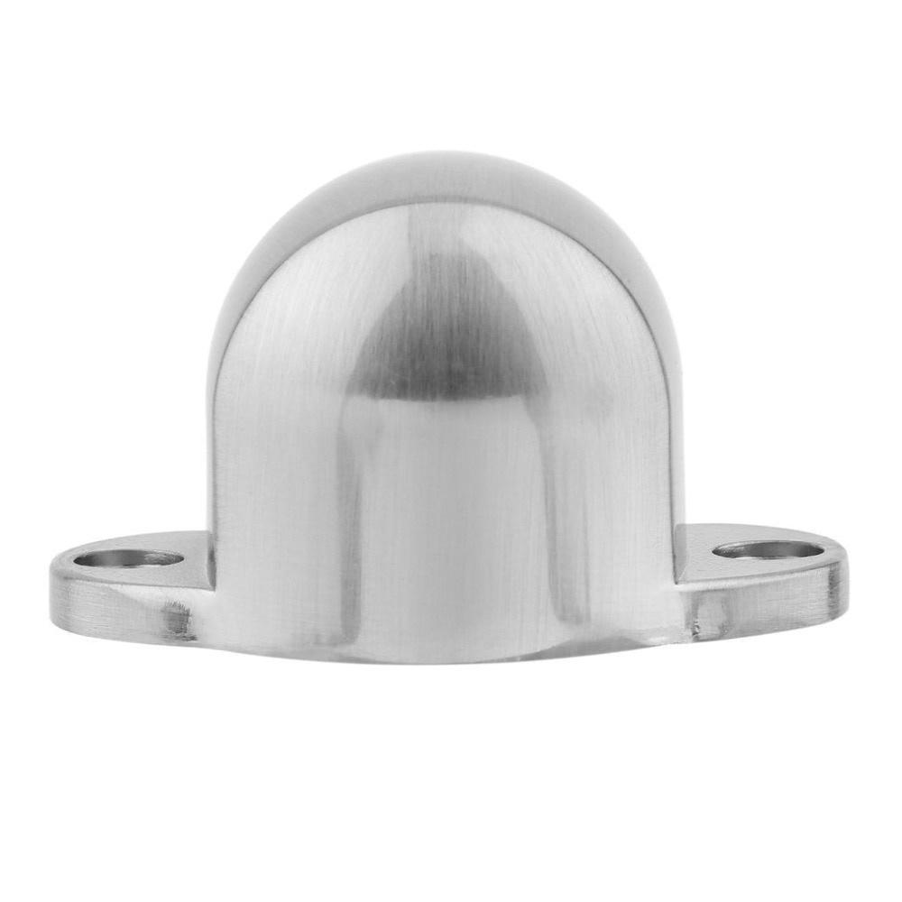Stainless Steel Strong Magnetic Door Stopper Suction Gate Supporting Hardware Mini Stop with Catch Screw Mount