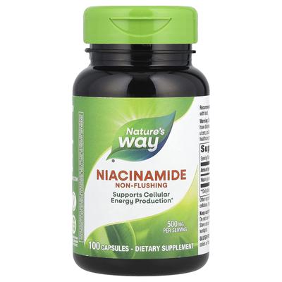 Niacinamid, 500 mg, 100 kapslí