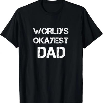 Lustiges Vatertags-T-Shirt Worlds OKest Dad